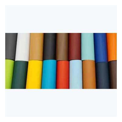 Venta al por mayor Pvc de cuero falso Bolso de caja de zapatos Cuaderno de notas Patrón de agujero de alfiler Tejido de cuero sintético artificial