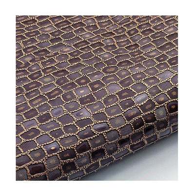 Venta al por mayor Pvc Piedra Perla Patrón de grano Cuero sintético Artificial Embalaje Cartera Caja de zapatos Cuaderno de notas Tejido de cuero falso