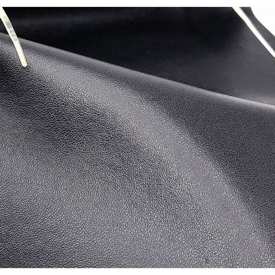 Cuero sintético artificial con patrón de grano de orificio de alfiler de PVC para billetera, caja, zapatos, cuaderno y tela