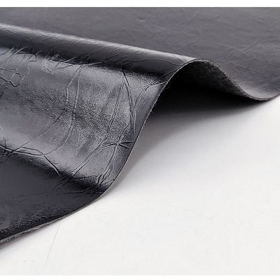 Venta al por mayor de PVC Destaques de 006 Destaques relámpago Patrón de grano Cuero sintético Artificial Cartera Caja de zapatos Cuaderno de notas Tejido