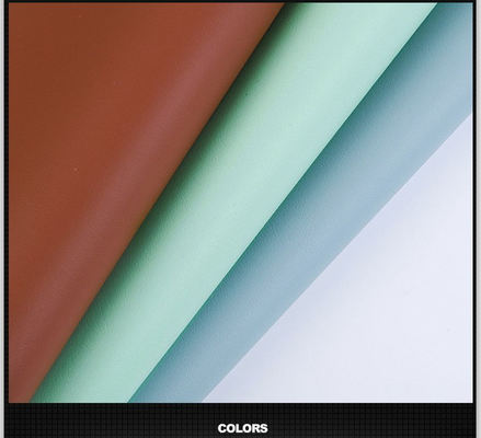 Funda de cartera de cuero sintético de grano arenoso rectificado de 1,3 mm Semi PU, zapatos, cuaderno, alfombrilla de mesa, tela de cuero