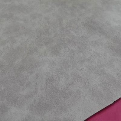 PU Nubuck Cuero Sintético Tela Imitación Algodón Fondo Zapatos Bolsos Cuaderno Tela Spot Venta al por mayor