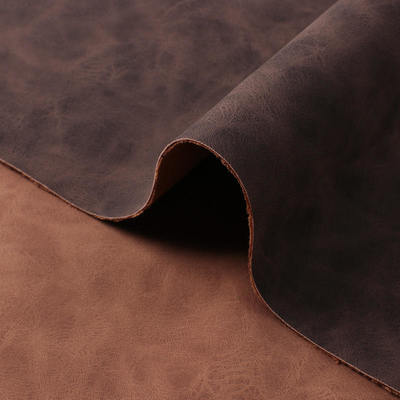 PU piel de oveja congelada Nubuck grano bolsa de cuero sintético zapatos billetera decorar cuadernos estuche tela de cuero falsa