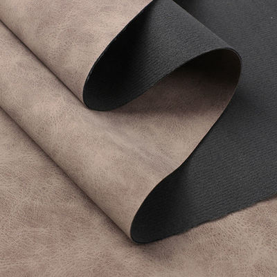 PU congelado Yangbuck Nubuck grano de cuero sintético para bolso zapatos cartera decorar cuadernos caja tela de cuero falso