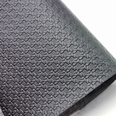 Woven PVC Synthetic Leather Fabric with 0.9mm Thickness and 140cm Width for Handbags and Furniture