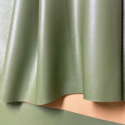 0.7mm espesor 54/55" ancho 140cm ancho PU cuero sintético cuero falso para bolsas billeteras cinturones