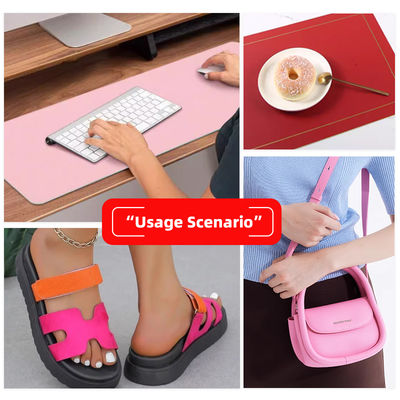 Tejido de cuero sintético de PVC a prueba de viento con patrón de diamante antideslizante para bolsos y muebles