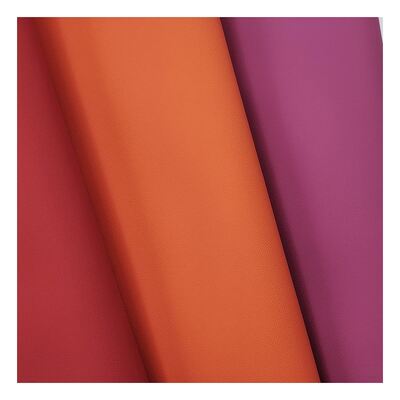 Tejido de cuero sintético ecológico de alta calidad con patrón de agujeros de alfiler de PVC para sofá de coche