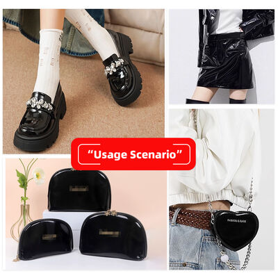 PVC Espejo Material de cuero sintético falso para bolso Sofá zapatos Placemat Muebles Asiento de coche Tapicería Cinturón de silla de automóvil decorativo