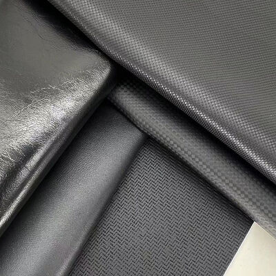 Venta al por mayor de PVC impermeable Cuero sintético artificial Varios patrones en relieve para muebles (sofá asiento de coche) Bolsa de golf