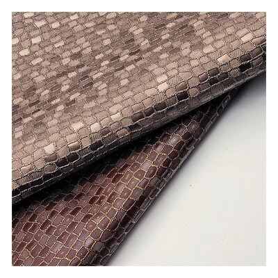 Venta al por mayor Pvc Piedra Perla Patrón de grano Cuero sintético Artificial Embalaje Cartera Caja de zapatos Cuaderno de notas Tejido de cuero falso