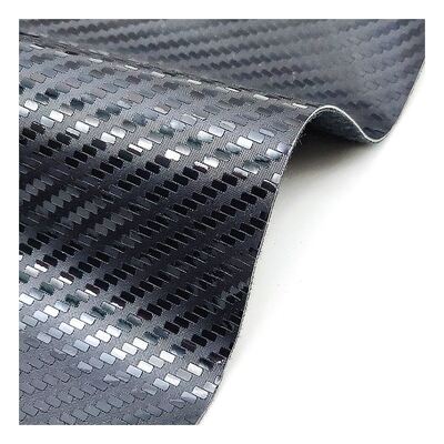 Zapatos de bolso, cuaderno, fibra de carbono iridiscente, cuero sintético de PU, tela