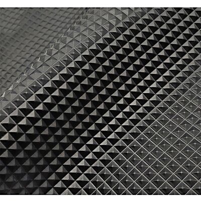 PVC Diamond Lozenge Pattern Faux Leather Fabric for Car Foot Luggage Bags Ground Mat Decorate Versatile Furniture Crafts Sofas