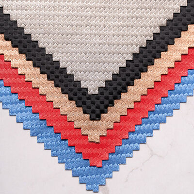 Waterproof Elastic PU Carbon Fiber Synthetic Leather for Clothing Phone Cases Sleeves Boxes-Durable Faux Leather Crafts Garments