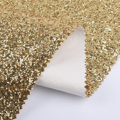 Hexágono Brillante Brillante Tejido Glitter Elástico PU Cuero sintético para calzado Bolsas Arcos Artesanías Sombreros Cuero falso