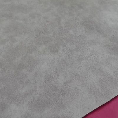 PU Nubuck Leather Synthetic Leather Fabric Imitation Cotton Bottom Shoes Bags Notebook Fabric Spot Wholesale