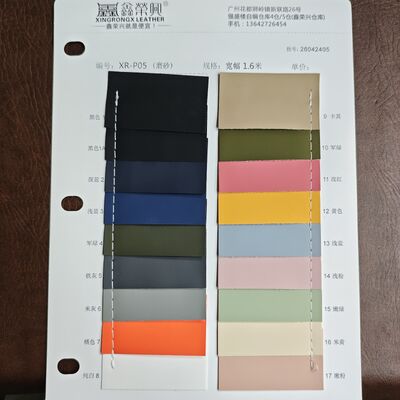 PELÍCULA DE CUERPO MATO Amplia gama de envases Productos de cuero disponibles en PVC PU y semi PU para múltiples usos industriales