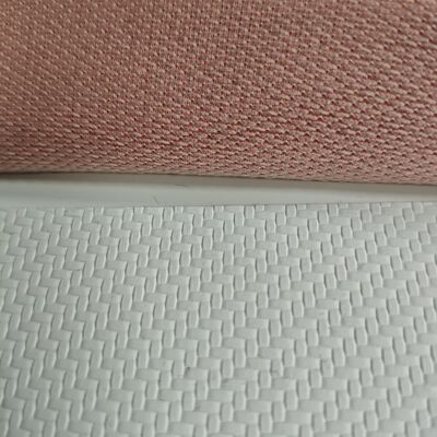 La hierba teje cuero sintético textura elegante. Fuerte rendimiento posibilidades infinitas.