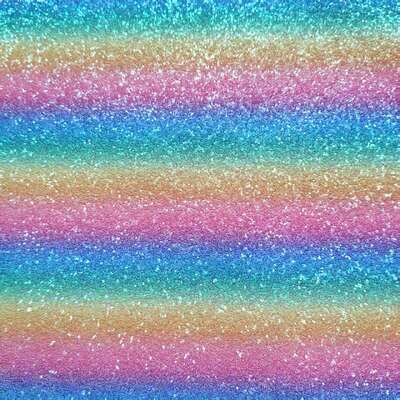Patrón de verificación de brillo del arco iris Cuero sintético de PVC para bolsos, zapatos y artesanías