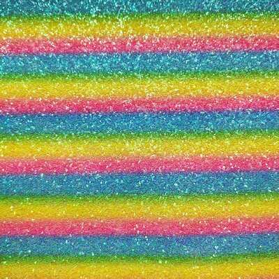 Patrón de verificación de brillo del arco iris Cuero sintético de PVC para bolsos, zapatos y artesanías