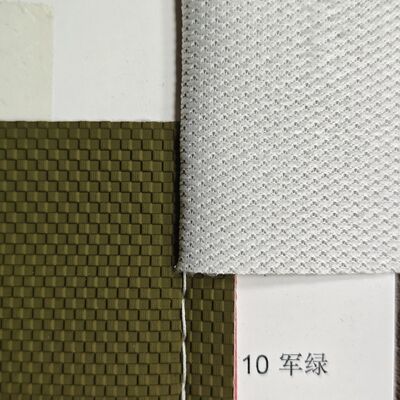 Texturas tejidas Rollo de cuero sintético de PVC con tejido de malla Apoyo para bolsas Carteras Muebles