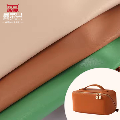 PU Napa Patrón de cuero sintético Materiales de cuero artificial para bolso, cartera, decorar, cinturón, estuche, caja, exterior, elástico