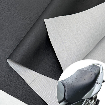 Cuero sintético de PVC en relieve elástico en 4 direcciones Materiales de cuero artificial para automóviles para tapicería de motocicletas, bicicletas, muebles y decoración