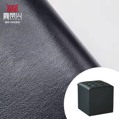 PVC 882 Cuero sintético en relieve de piel de vaca para tapicería de muebles