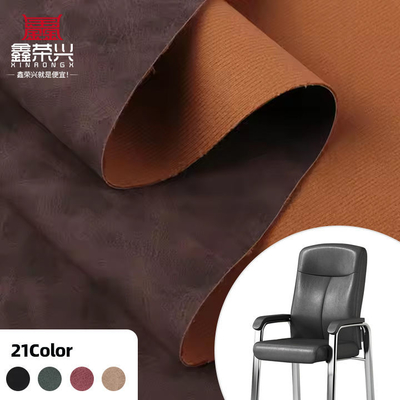 PU piel de oveja congelada Nubuck grano bolsa de cuero sintético zapatos billetera decorar cuadernos estuche tela de cuero falsa