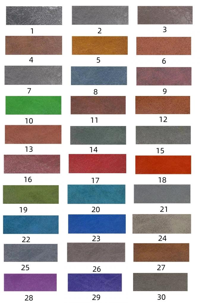 Cuero artificial sintético curtido con cera de aceite PVC Crazy Horse para silla, sofá, bolso, cinturón de seguridad de coche, tela de cuero sintético 12