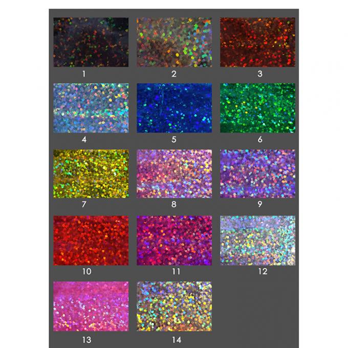 Pu Holographic Mirror Leather Big Glass Pattern Grain Mirror Synthetic Artificial Faux Shoes Vanity Case Handbag Leather Fabric 14