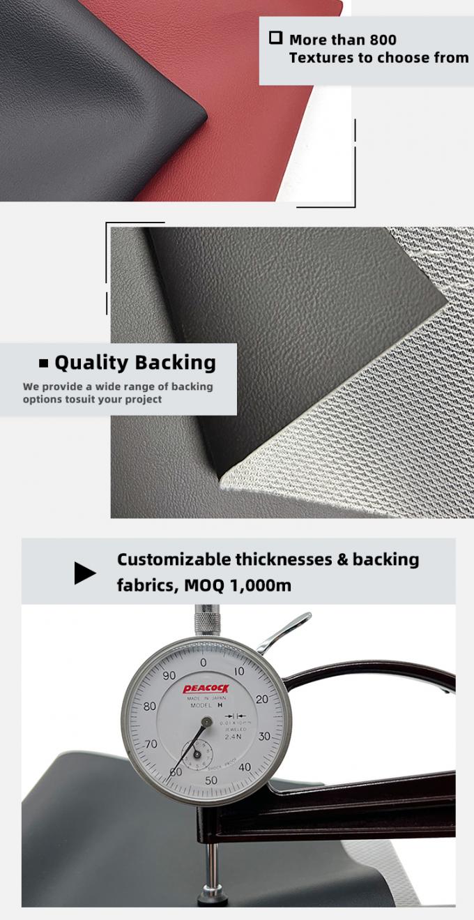 Pvc Napa Refractado de cuero falso resistente al agua y abrasi&oacute;n 54" de ancho 5