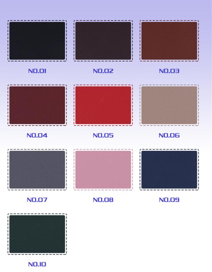 Cuero sint&eacute;tico resistente a la abrasi&oacute;n de PVC para cubiertas de asientos de coche 12