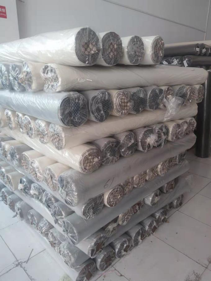 PU Nubuck Cuero Sintético Tela Imitación Algodón Fondo Zapatos Bolsos Cuaderno Tela Spot Venta al por mayor 8