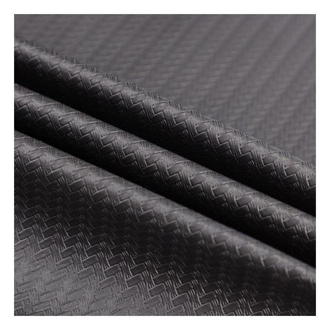 Tejido de cuero sintético con patrón de tejido oblicuo de PVC para bolsos, tapicería, embalaje, carteras, cajas, zapatos, cuadernos 9