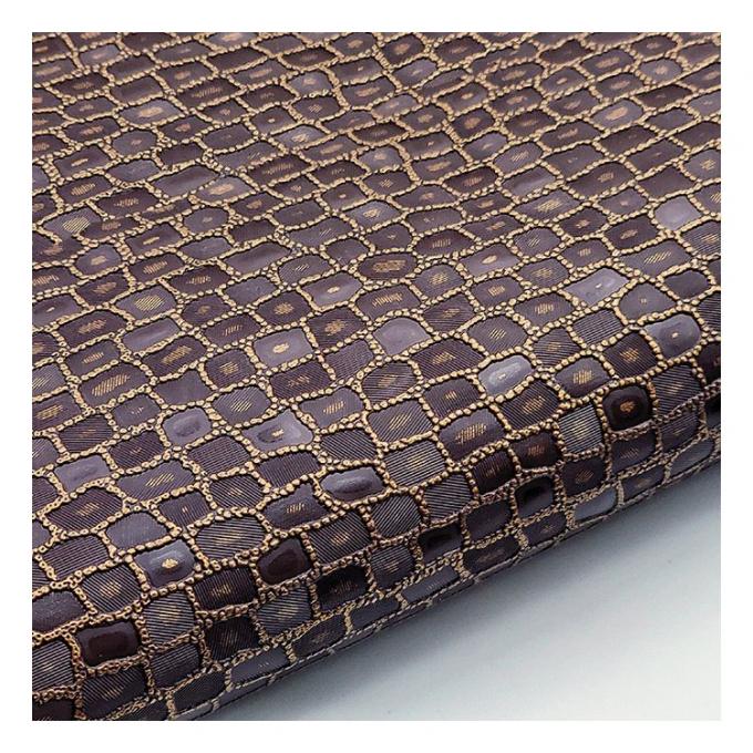 Venta al por mayor Pvc Piedra Perla Patr&oacute;n de grano Cuero sint&eacute;tico Artificial Embalaje Cartera Caja de zapatos Cuaderno de notas Tejido de cuero falso 16