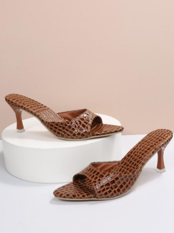 Cuero sintético de PVC con patrón de alto brillo, patrón animal, zapatos, bolsos y bolsas, tela de cuero sintético 15