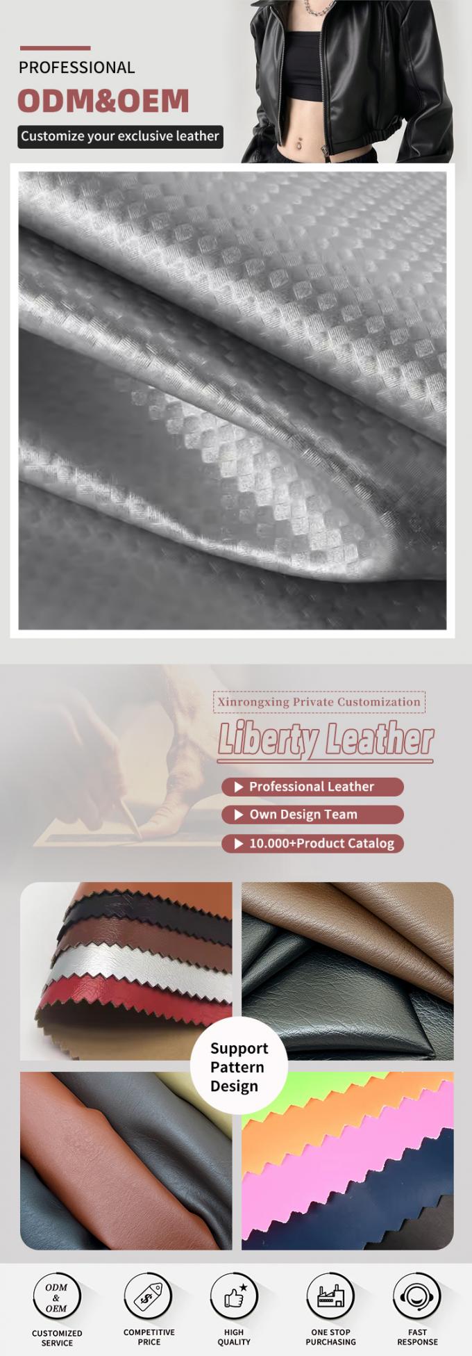 Cuero sint&eacute;tico de grano de estera de paja de fibra de carbono PU el&aacute;stico para ropa, bolsos, funda de auriculares, caja, tela de cuero sint&eacute;tico 4