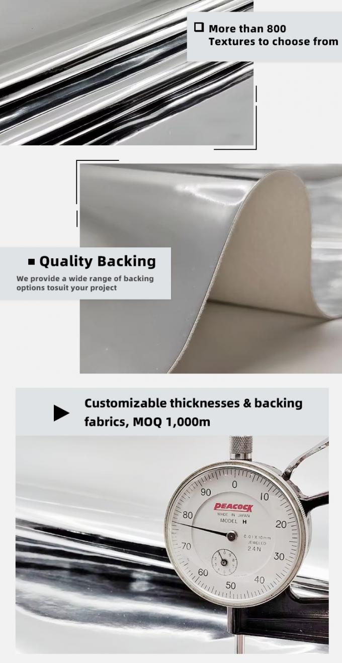 Zapatos sint&eacute;ticos de alta calidad Bolso de mano Cuaderno de cuero Pu Arco iris Hologr&aacute;fico Met&aacute;lico Colorido Espejo Tejido de cuero 5