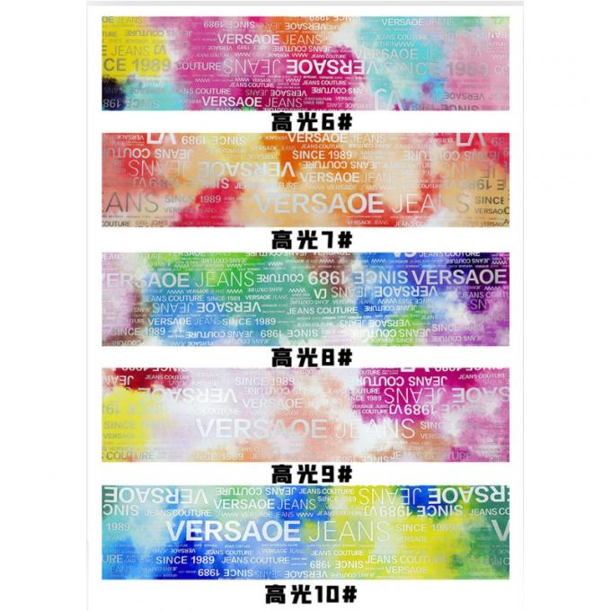 PU Rainbow Letter Print Magazine Diseño de cuero sintético impermeable Tejido de cuero falso para bolsas de equipaje Muebles cosméticos/sofá 11