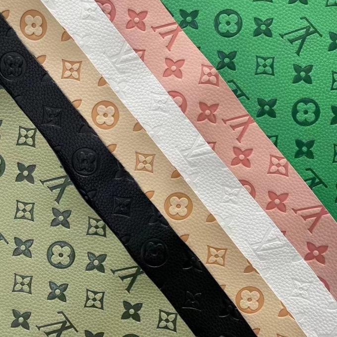 Personalizar Vinilo PU con Cambio de Color de Moda en Relieve Cuero Sintético para Zapatos, Bolsos, Manteles y Tela de Piel Sintética 16