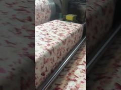 Impreso Colorida Mariposa Enamorada de Flores PVC PU Material de Cuero Sintético Falso