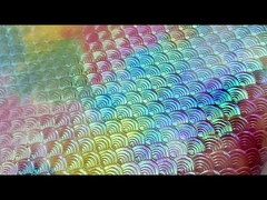 Cuero de PU brillante